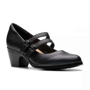 CLARKS Emily2 Mary Janes Black Size 8